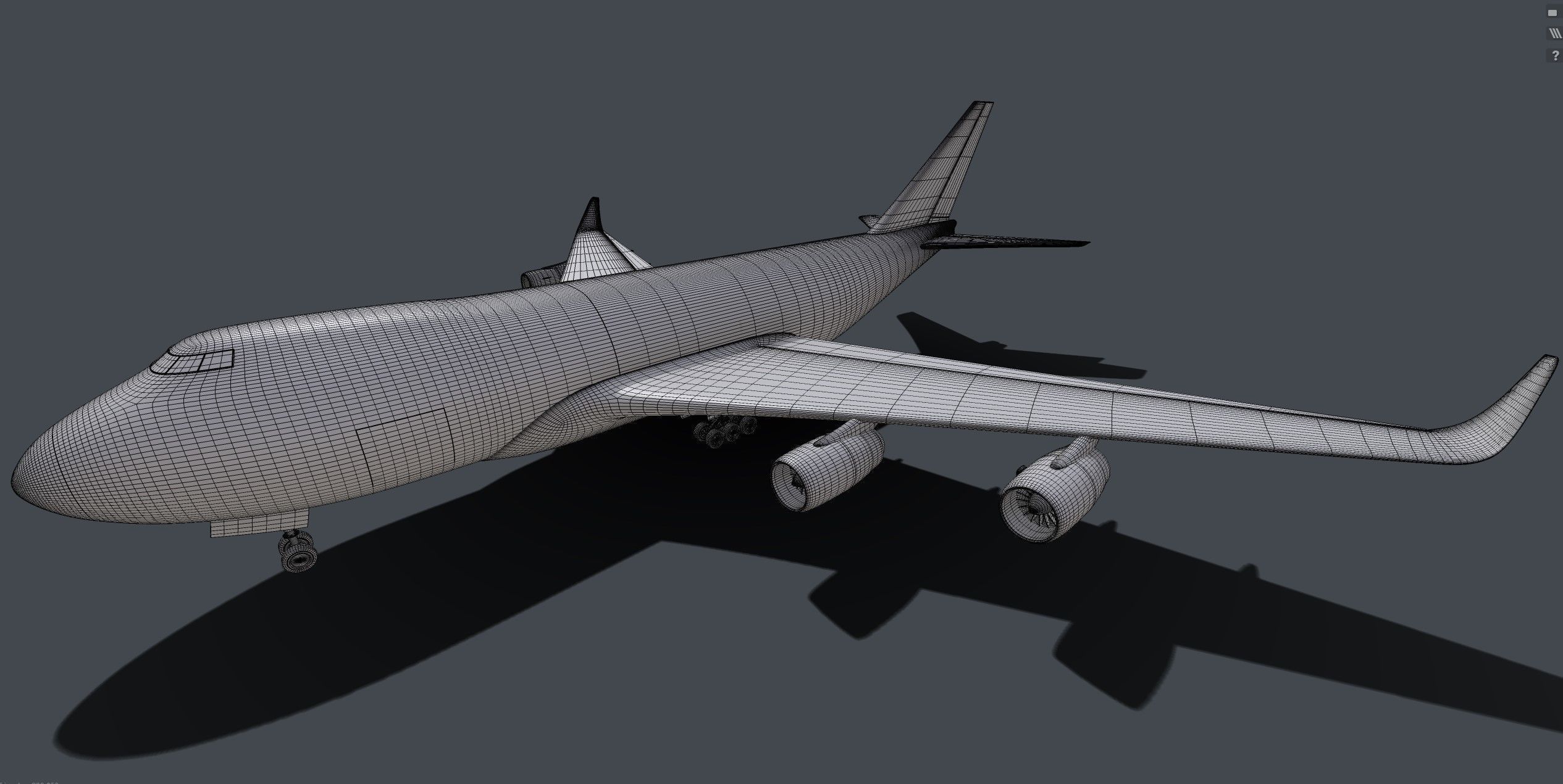Cargo Aircraft 3D model_3