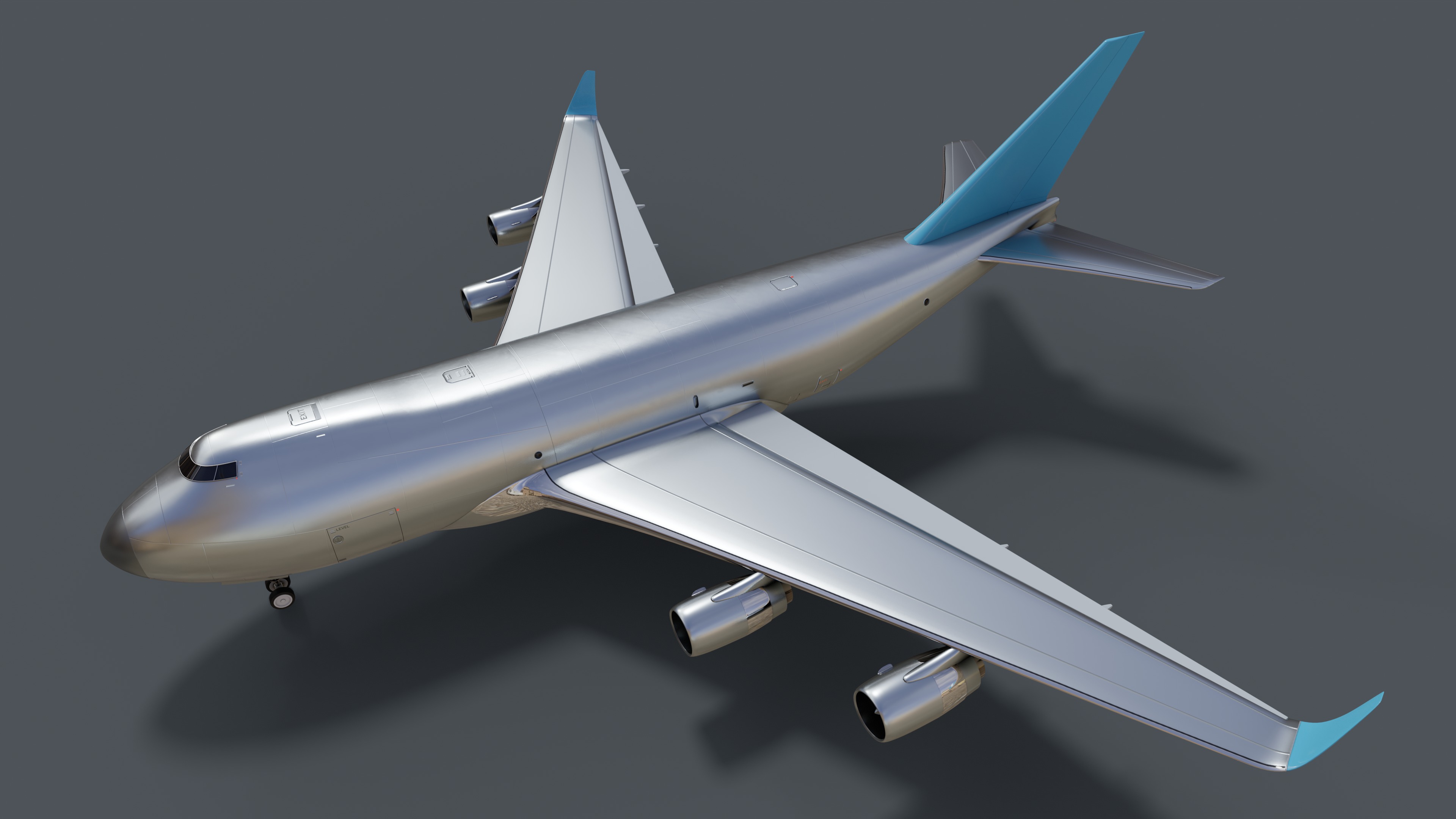 Cargo Aircraft 3D model_2