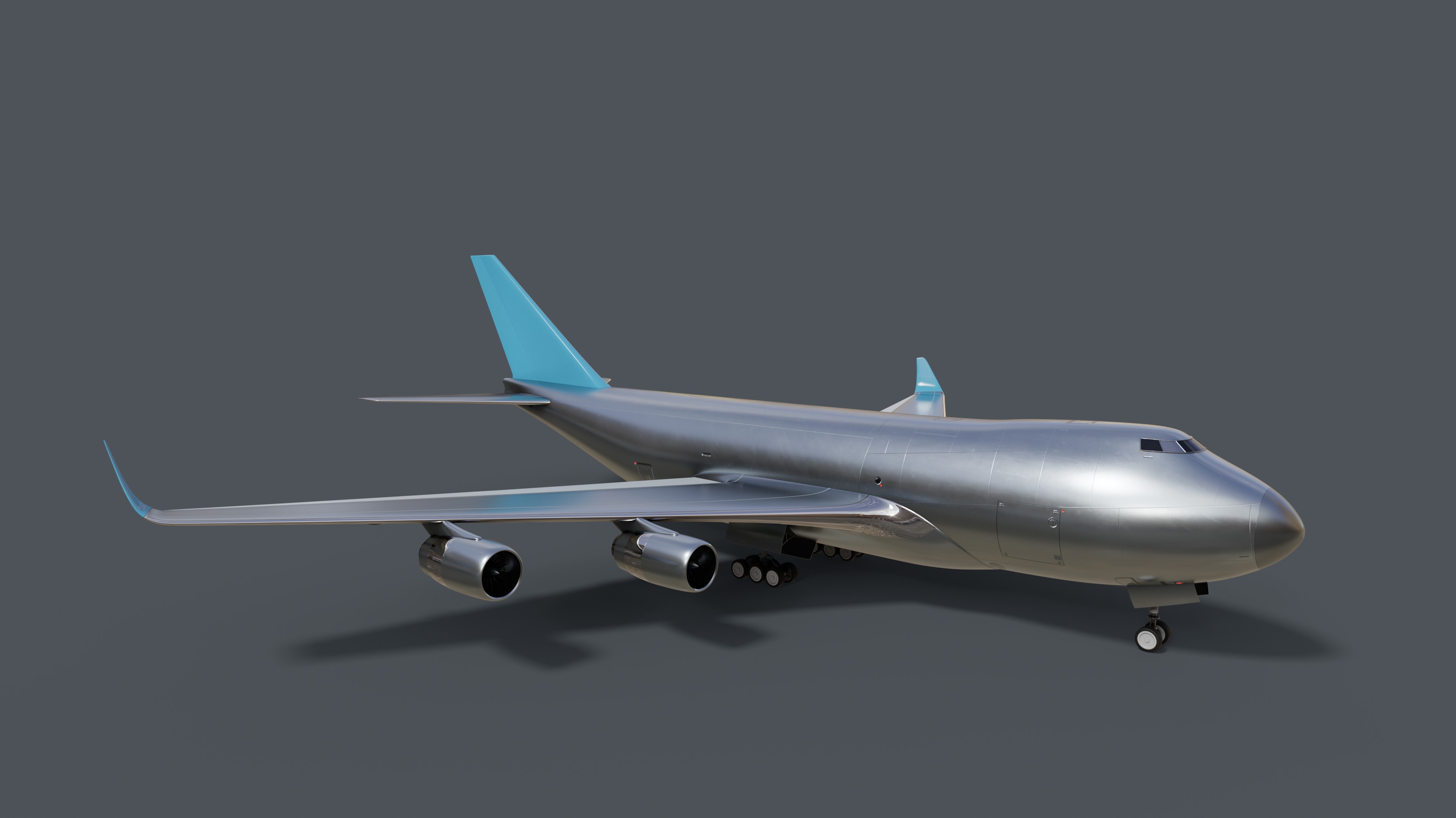 Cargo Aircraft 3D model_7