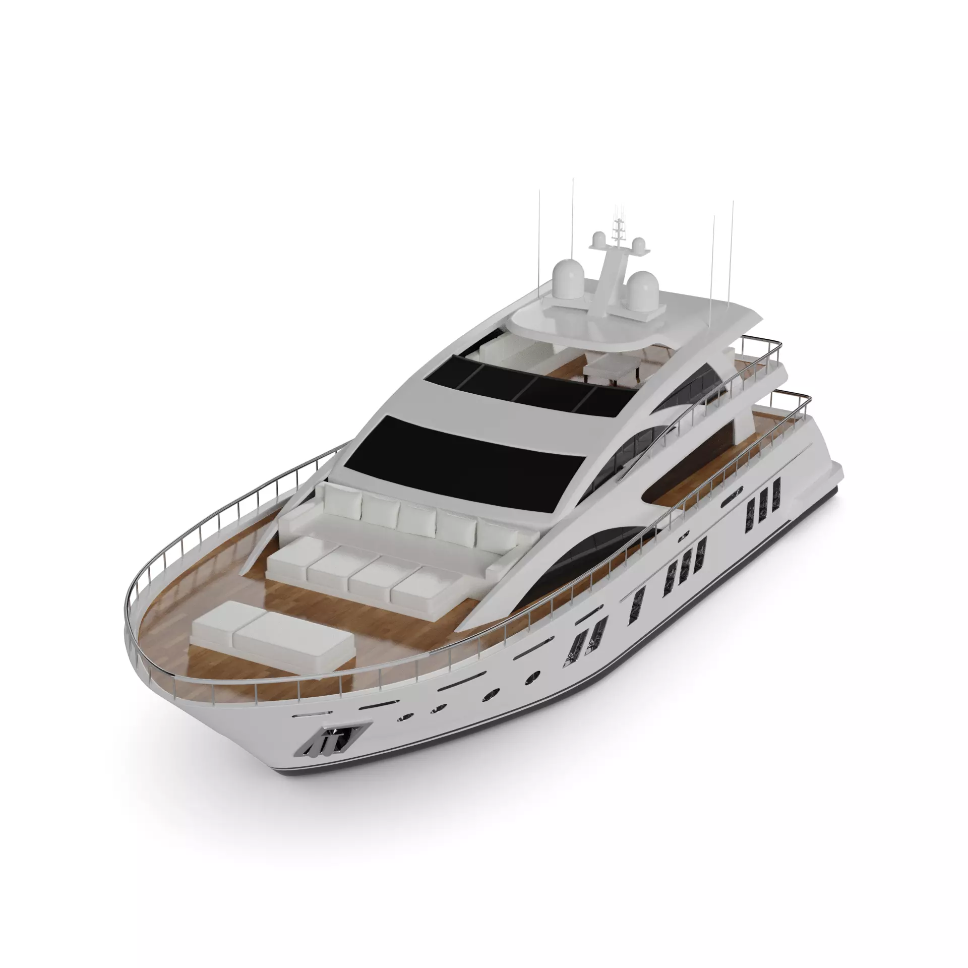 Luxury Liner 3D model_0