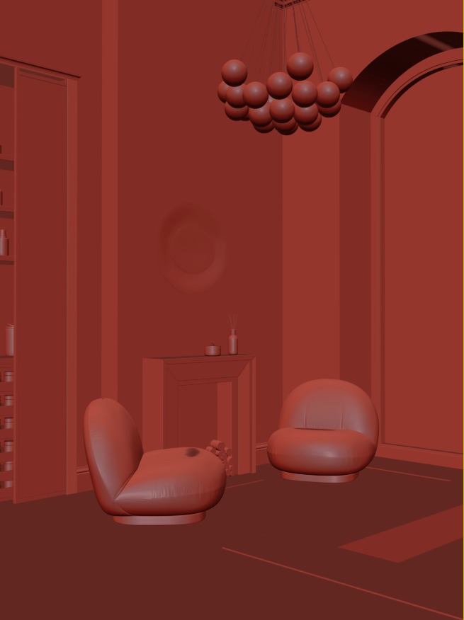 Commercial space 3D model_13