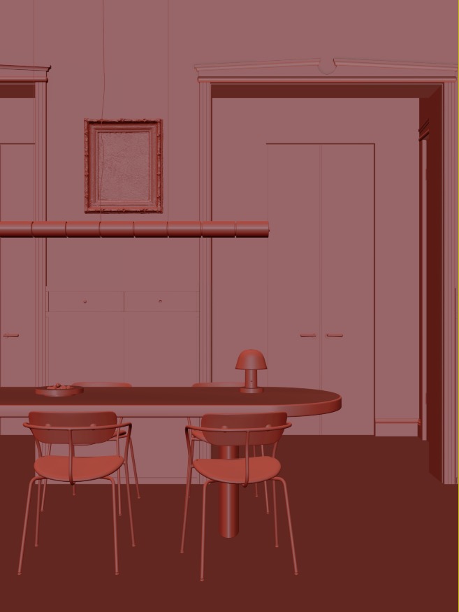 Commercial space 3D model_11