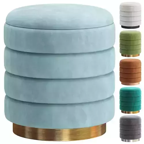 Pouf Grayton by Etta Avenue 3D model