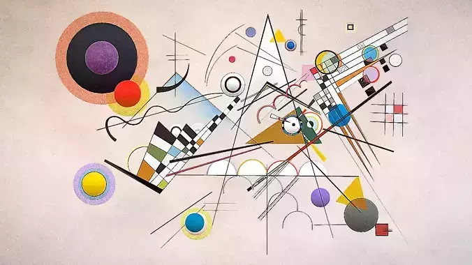 Composition VIII by Wassily Kandinsky