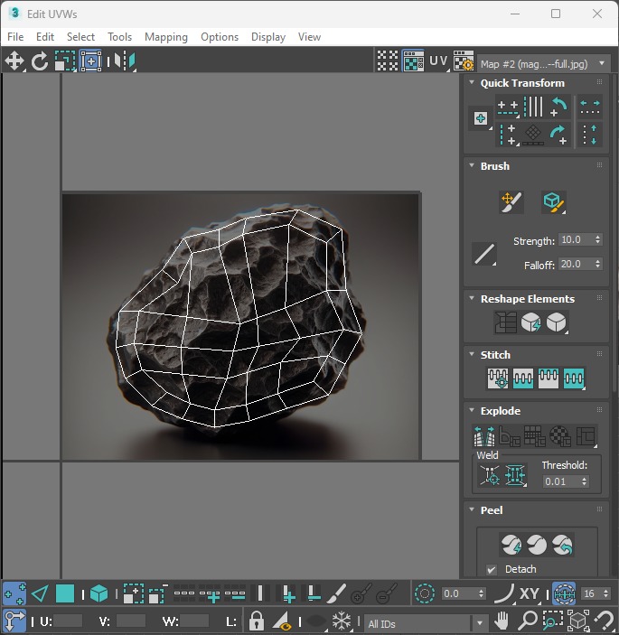 Meteorite 3D model_35