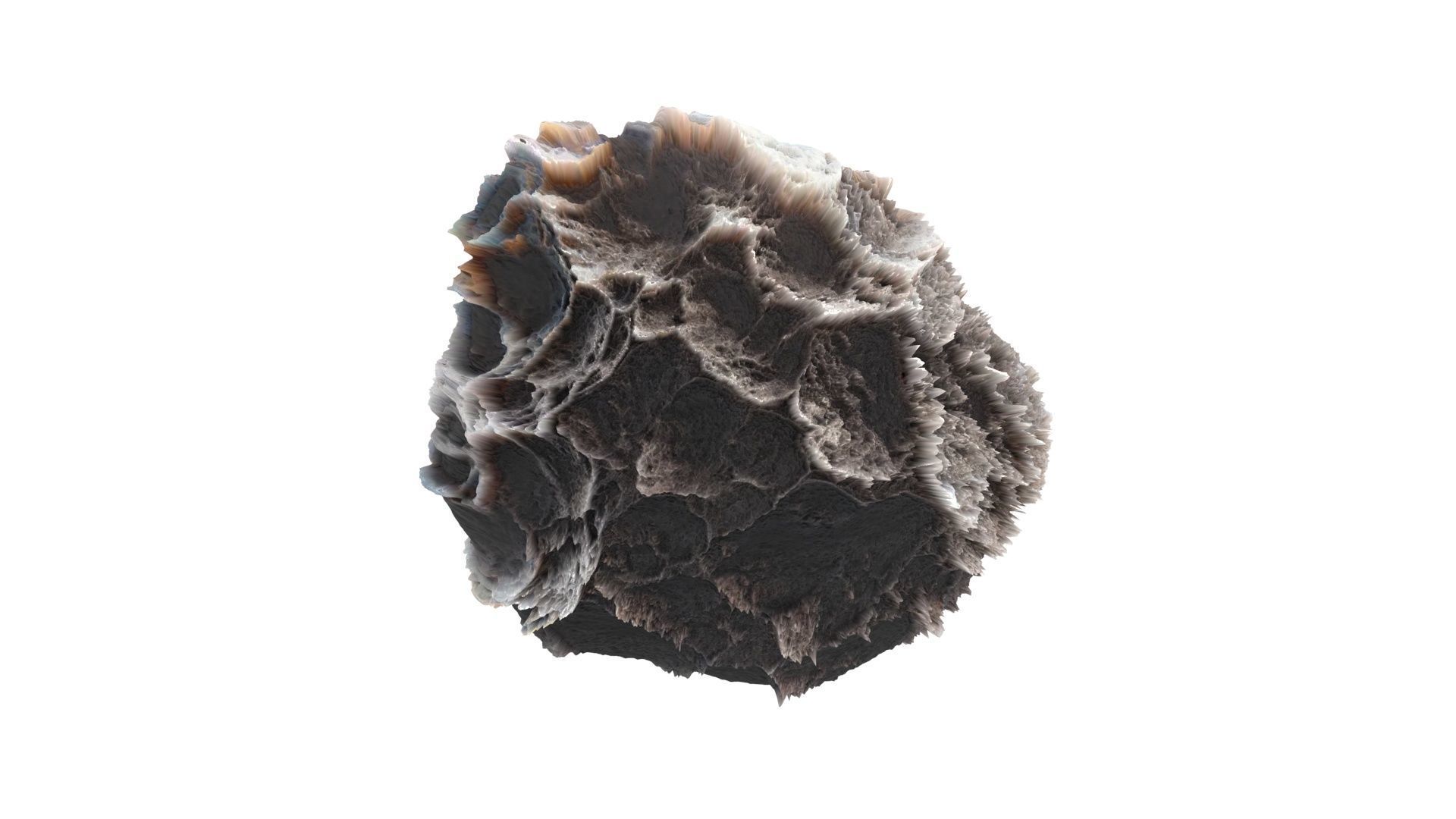 Meteorite 3D model_9