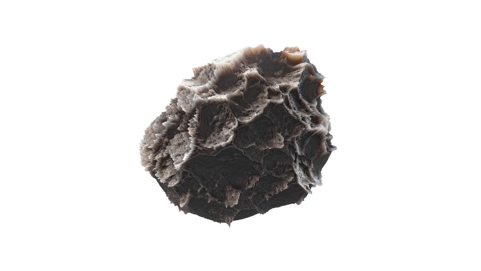 Meteorite 3D model_7