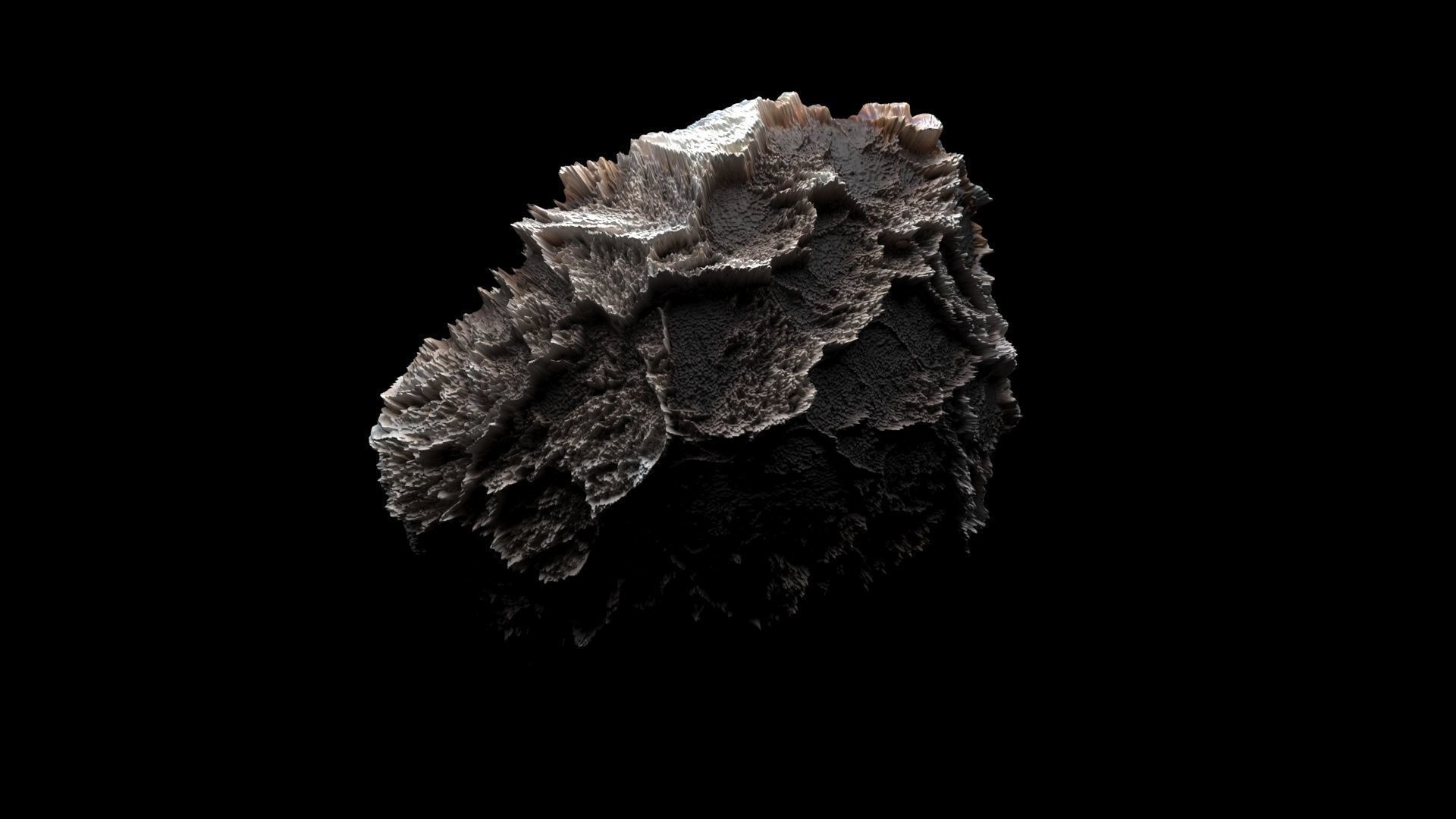 Meteorite 3D model_5