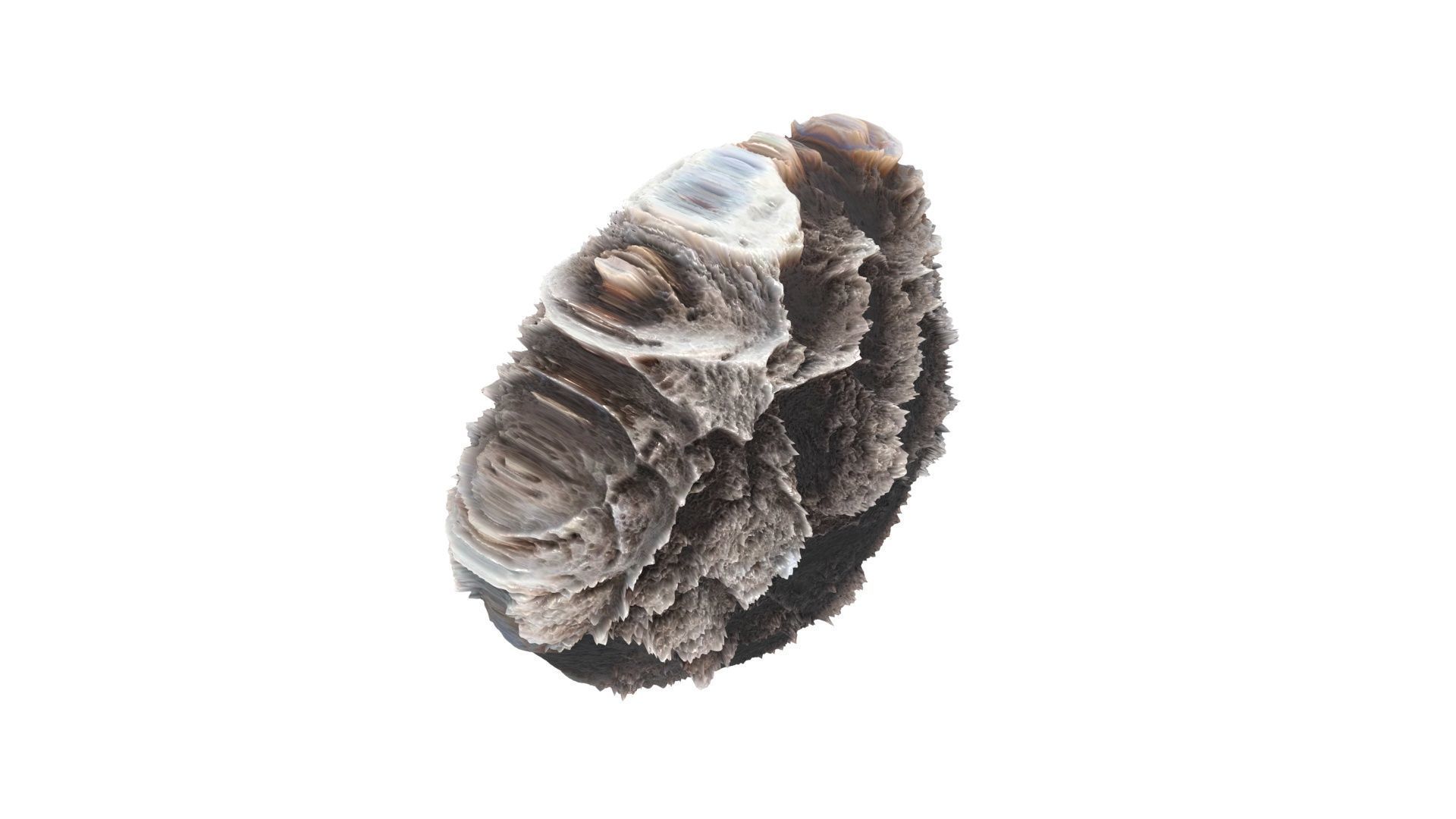 Meteorite 3D model_6