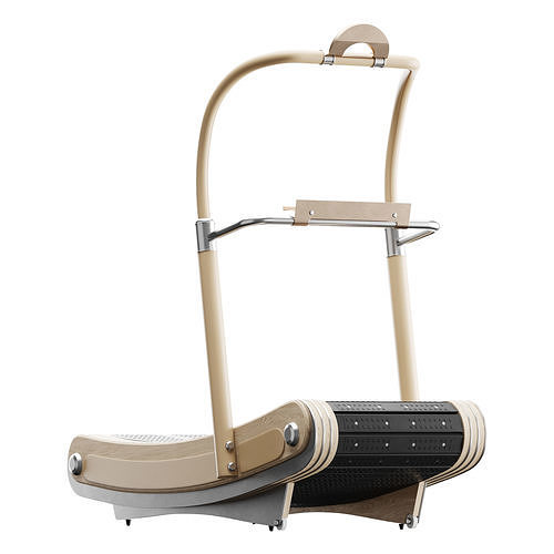 PENT IRENA Premium Curve Manual Treadmill 3D model