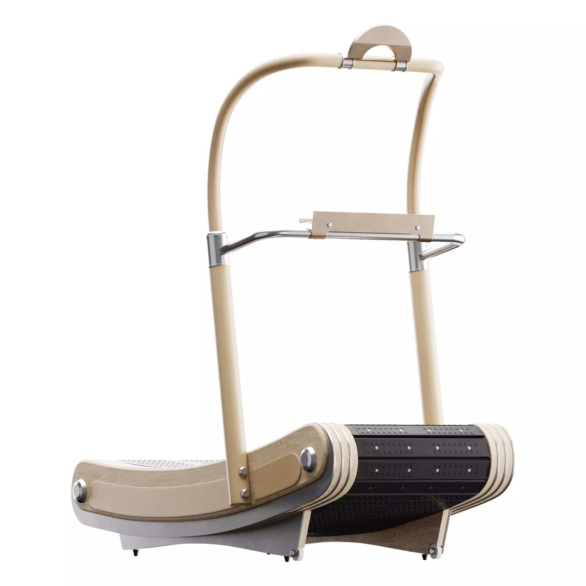 PENT IRENA Premium Curve Manual Treadmill 3D model_0