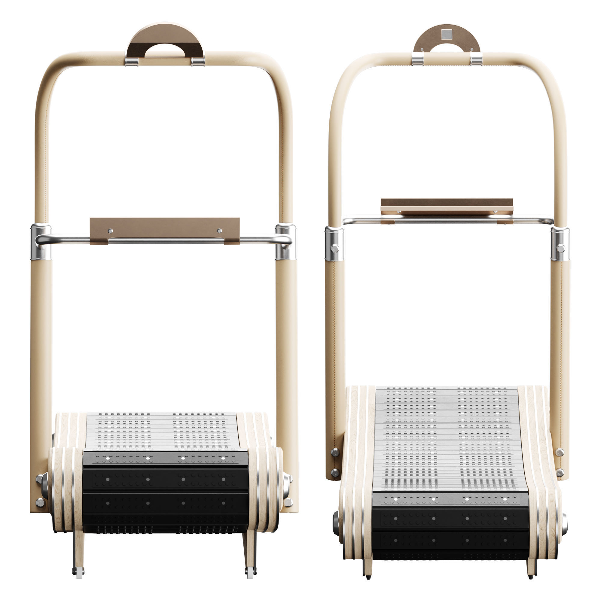 PENT IRENA Premium Curve Manual Treadmill 3D model_2