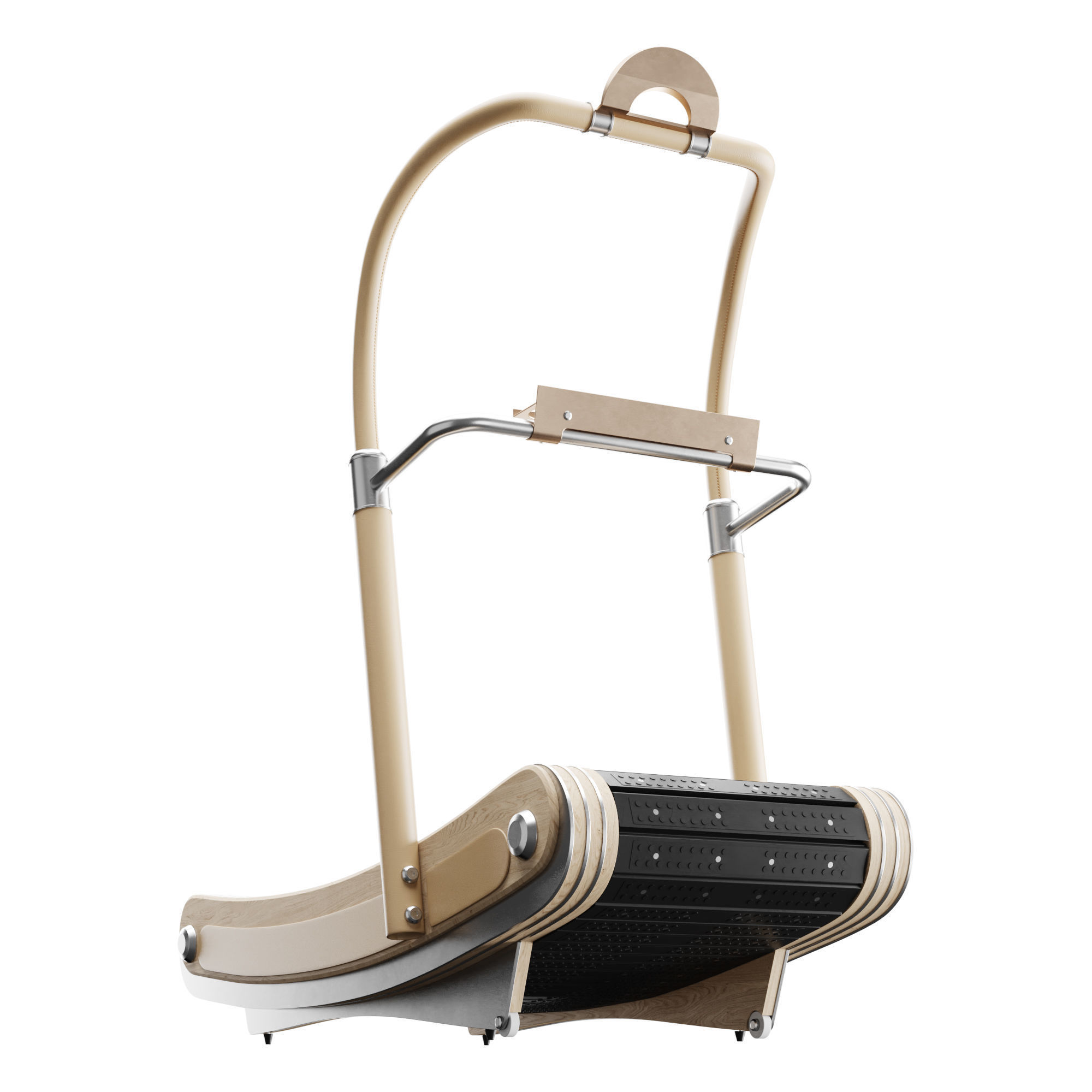 PENT IRENA Premium Curve Manual Treadmill 3D model_1