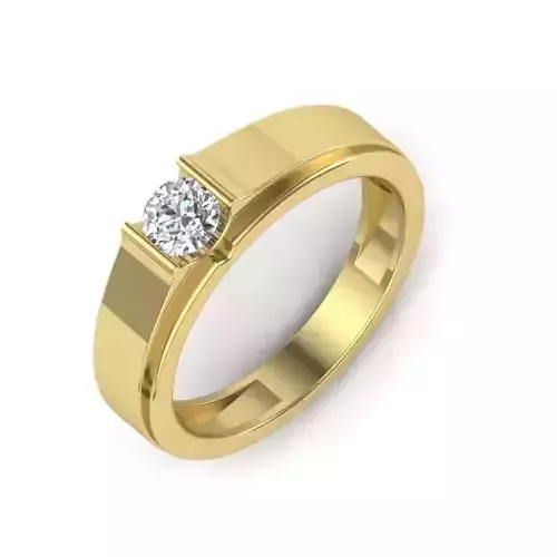Women Diamond Ring 3dm STL  Render Details - PR-290 DIA