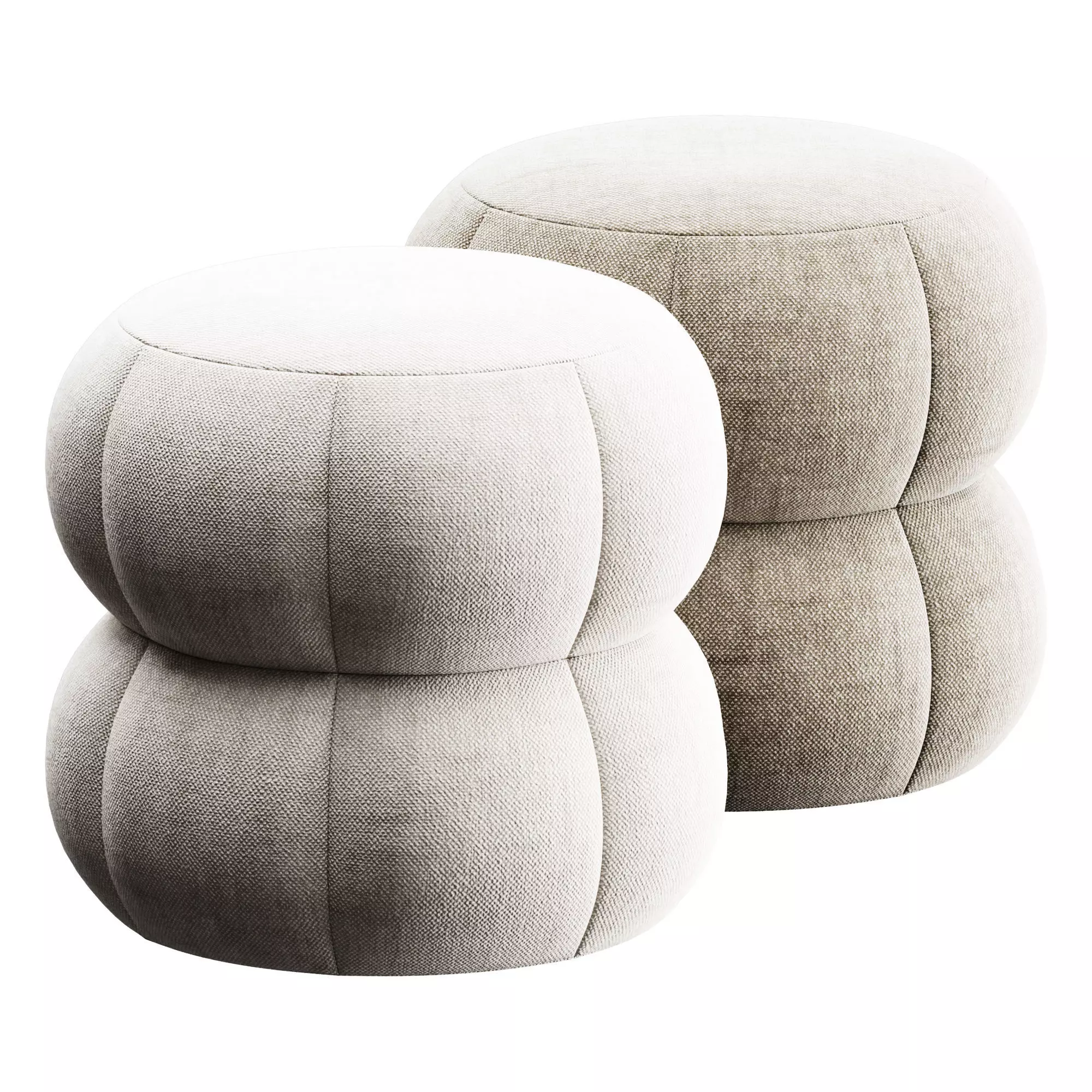 ETRO Home Interiors QUILTANA Poof 3D model