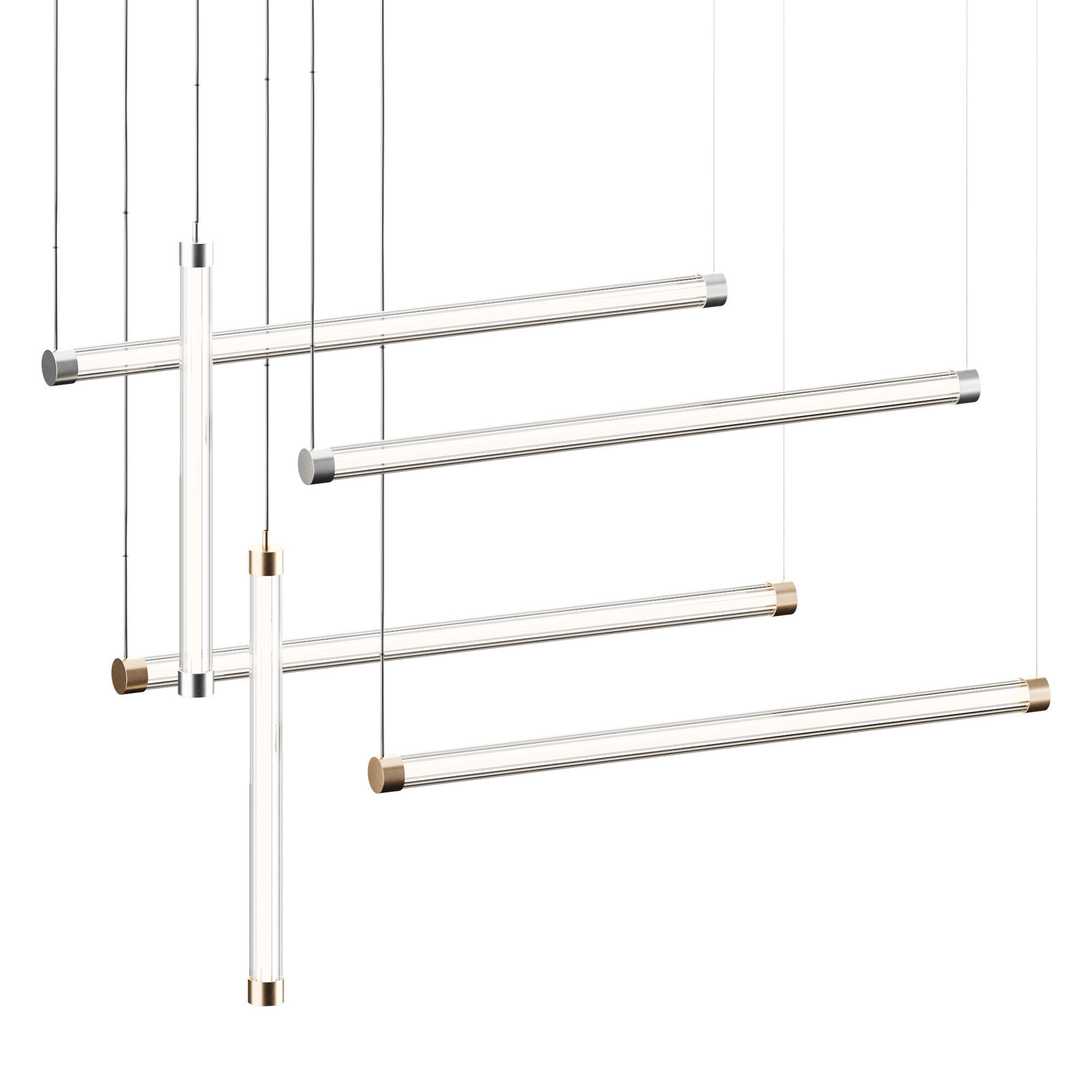 Euroluce Lampadari TRAMA Pendant light 3D model_2