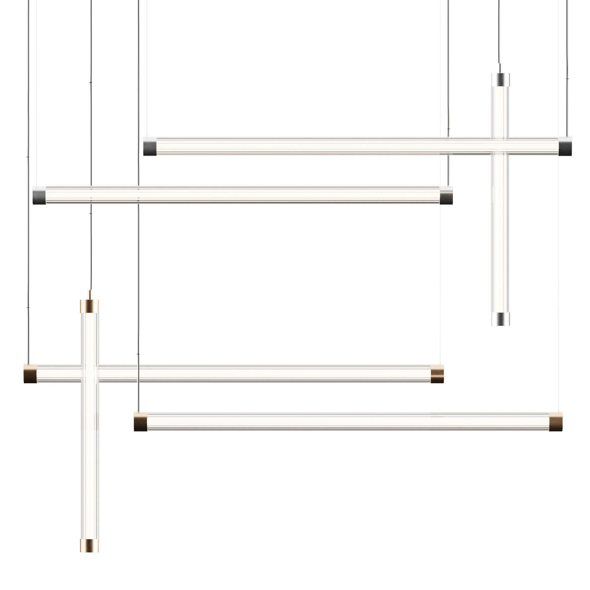 Euroluce Lampadari TRAMA Pendant light 3D model_1