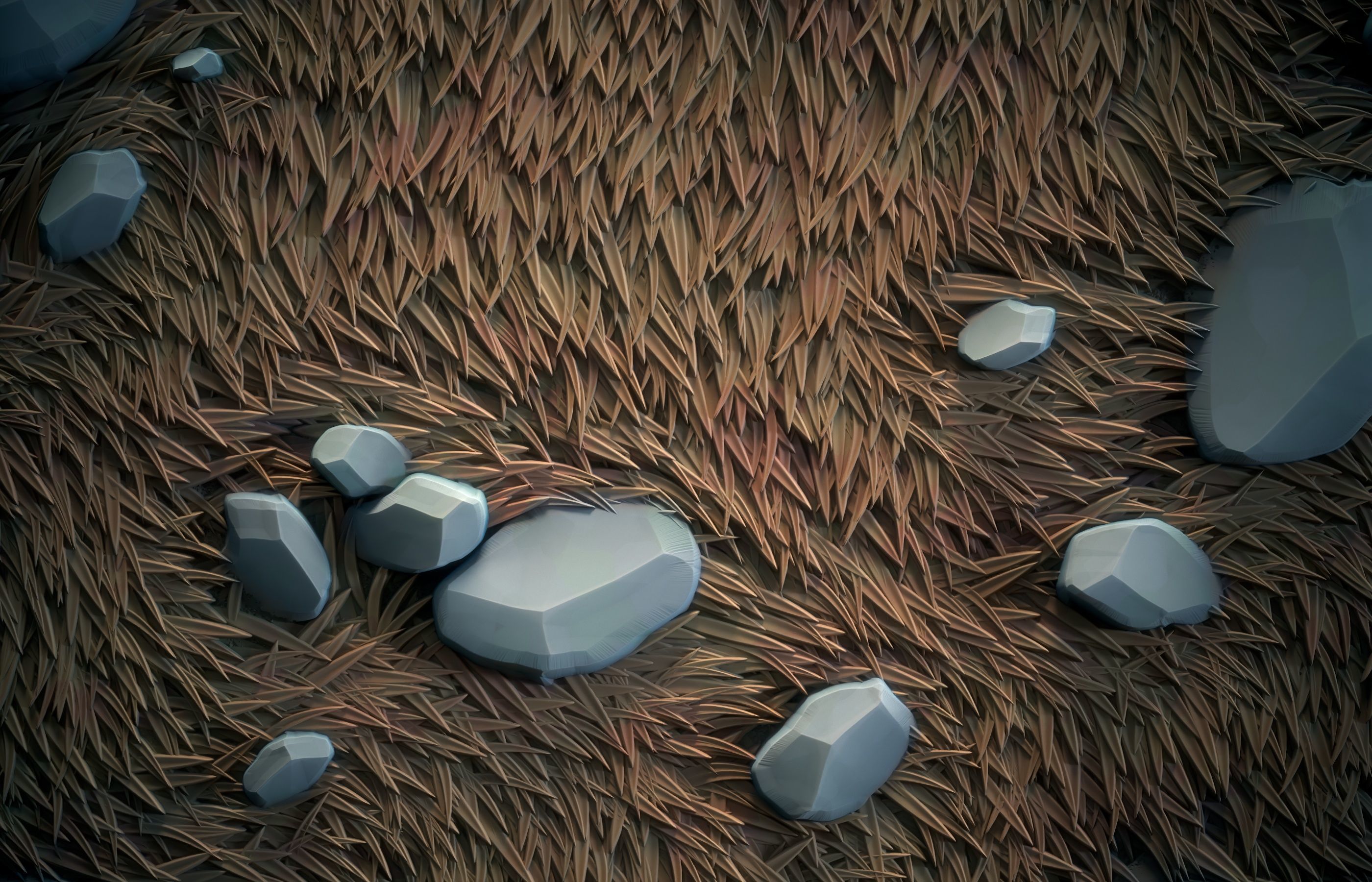 Grass green plain Anime Stylized - VOL 02 - SBsar - Maps Texture_8