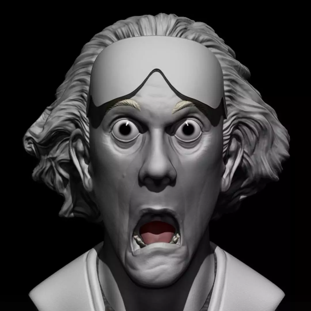 Doc brown 3D print model