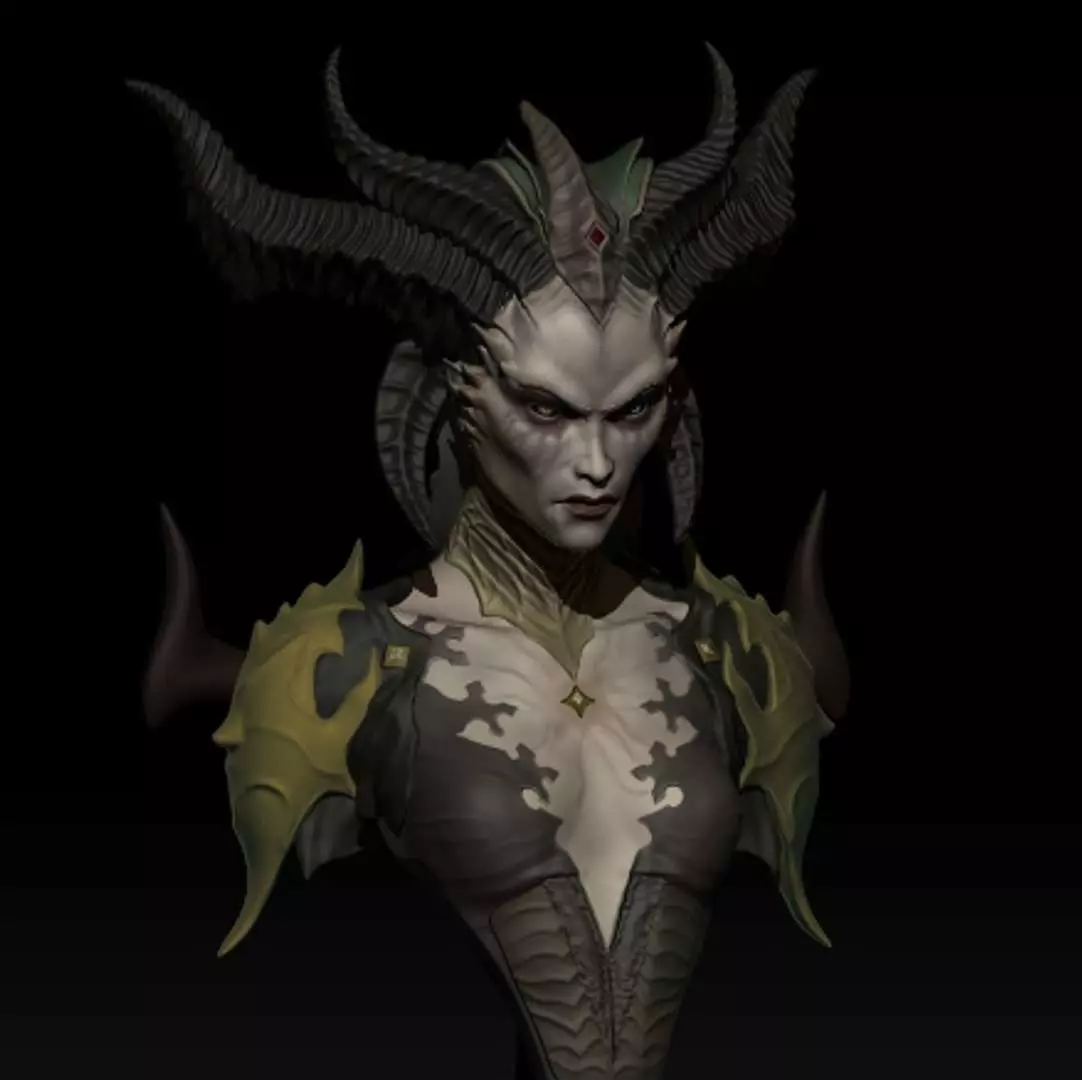 Lilith Diablo4 3D model_0