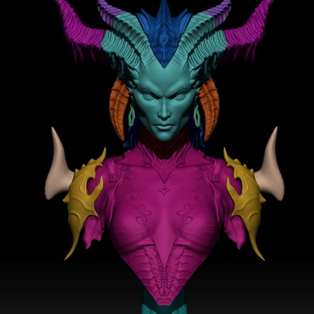 Lilith Diablo4 3D model_2