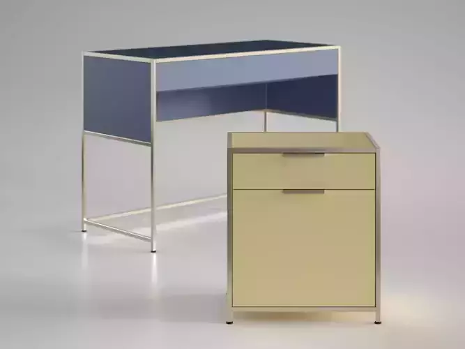 Dita Desk and Filling Cabinet