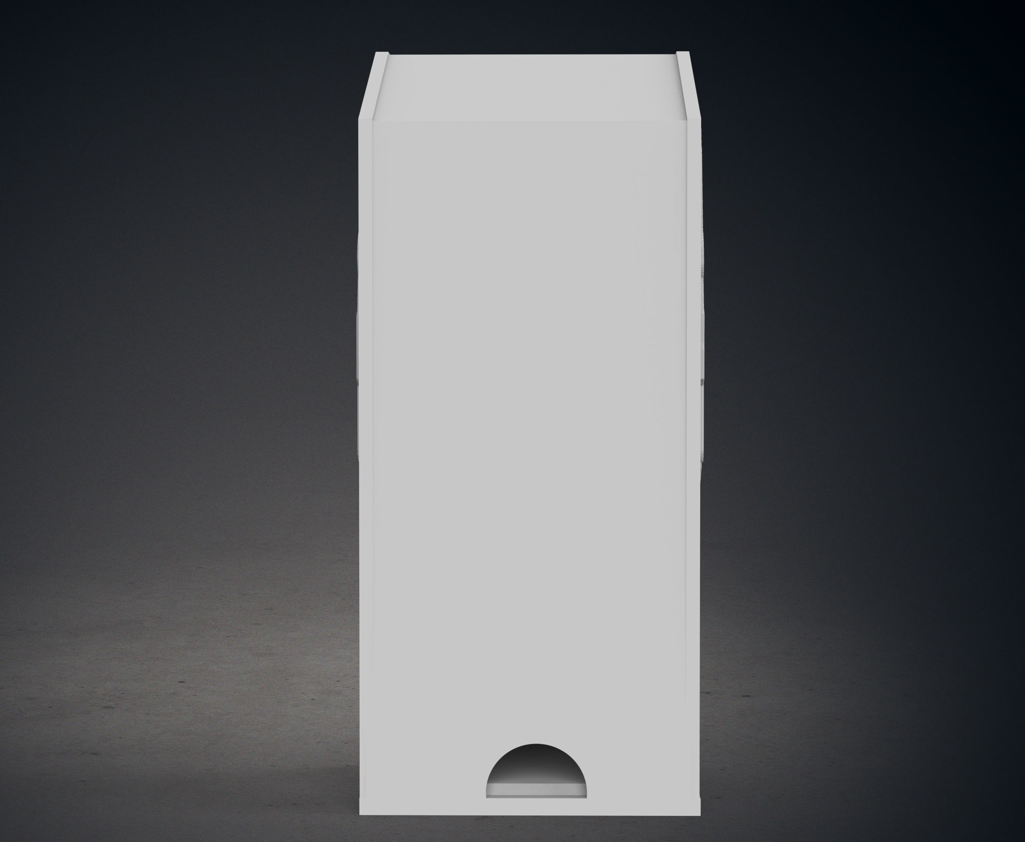 Qbert Arcade Cabinet with Lithophane 3D print model_6