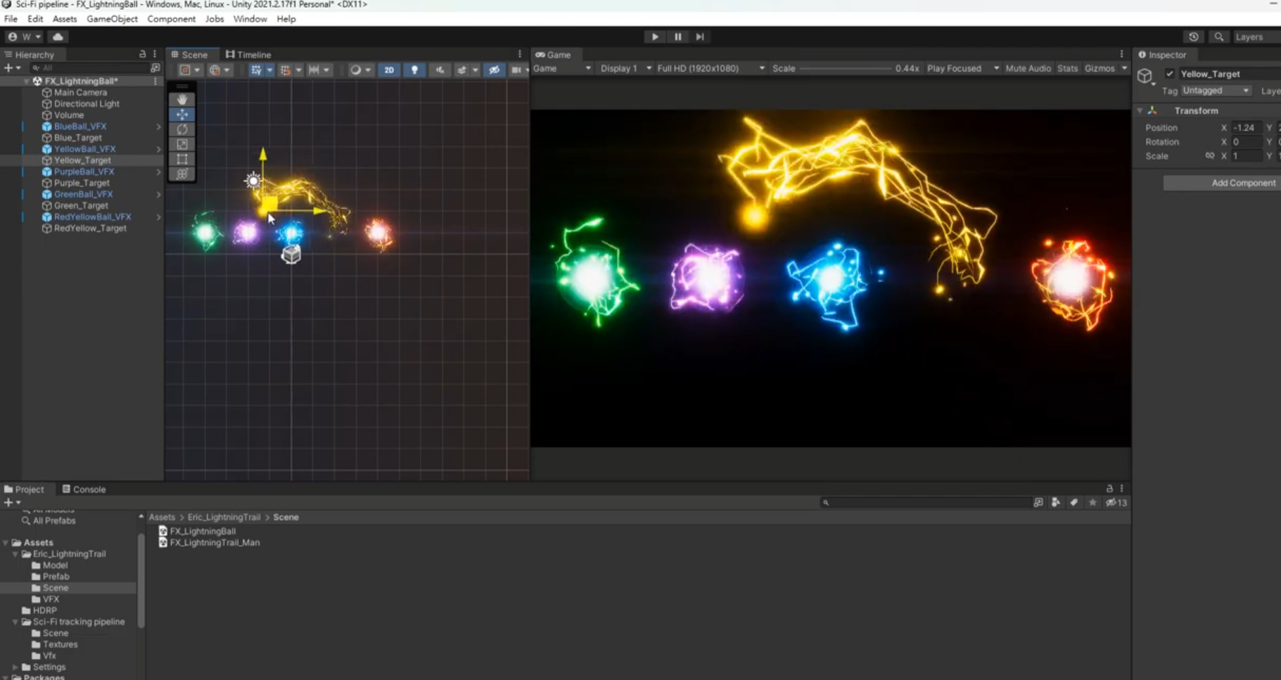 Unity VFX Graph - Lightning Trail 3D model_7
