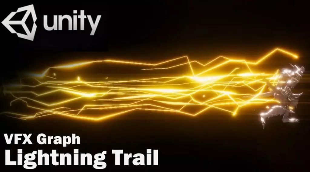 Unity VFX Graph - Lightning Trail 3D model_0