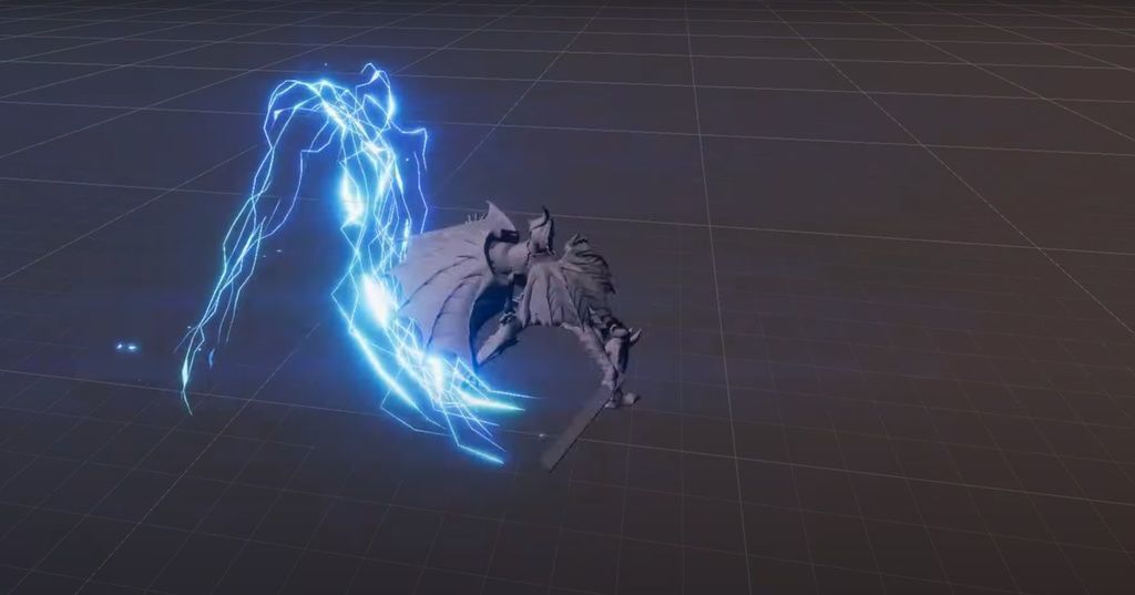 Unity VFX Graph - Lightning Trail 3D model_6
