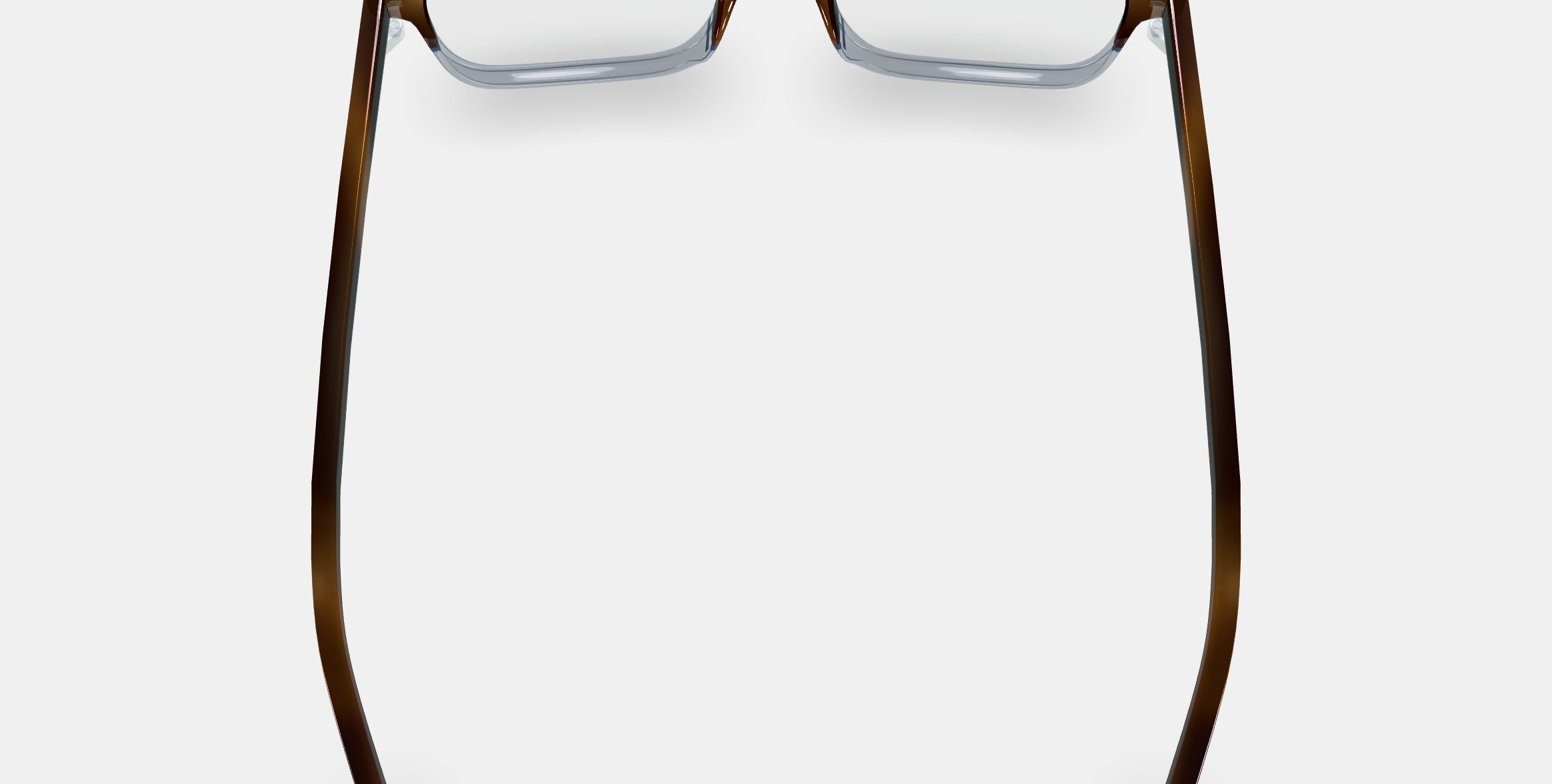 Wilkie Low Bridge Fit Eyeglasses in Eastern Bluebird Fade Low-poly 3D model_4