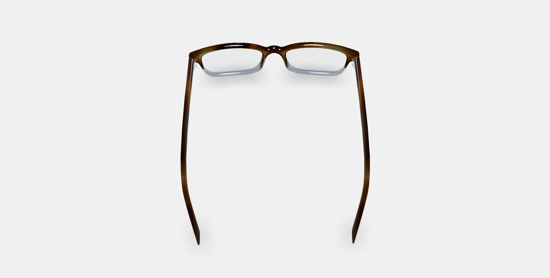 Wilkie Low Bridge Fit Eyeglasses in Eastern Bluebird Fade Low-poly 3D model_3