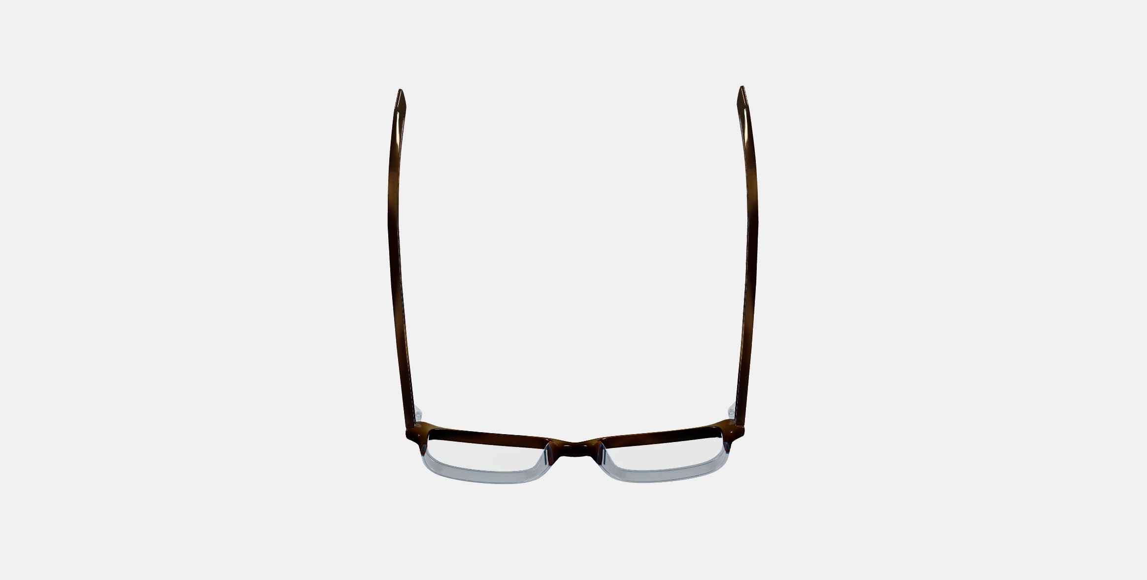 Wilkie Low Bridge Fit Eyeglasses in Eastern Bluebird Fade Low-poly 3D model_7