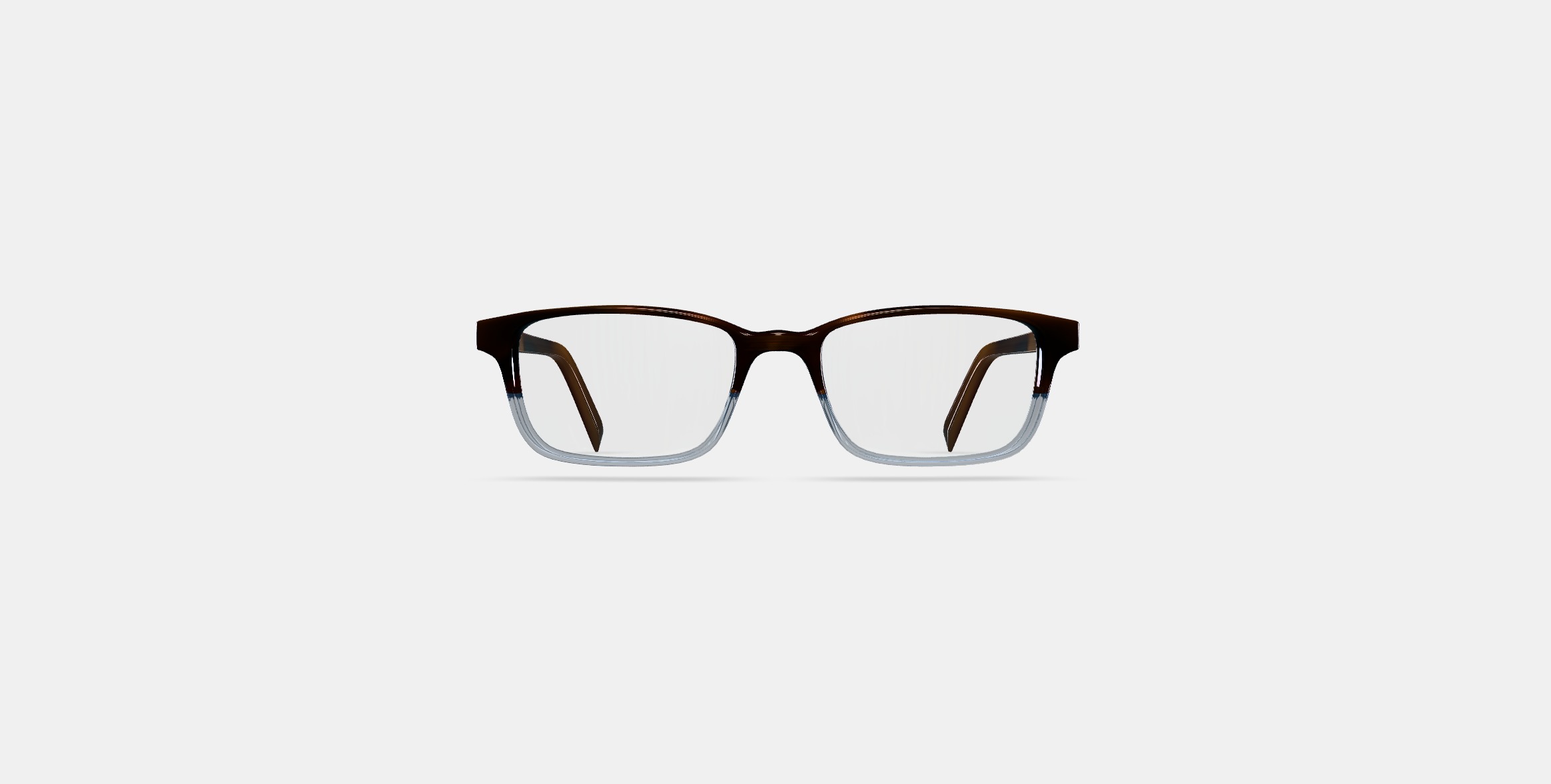 Wilkie Low Bridge Fit Eyeglasses in Eastern Bluebird Fade Low-poly 3D model_10