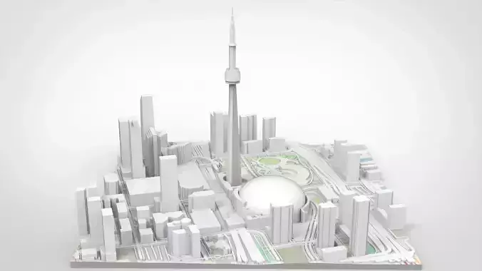 Cityscape Toronto Canada