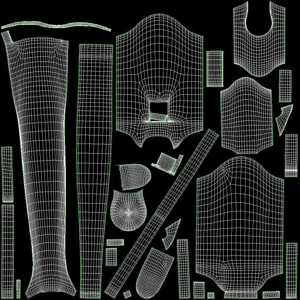 Door Handle and Deadbolt Set Free 3D model_6