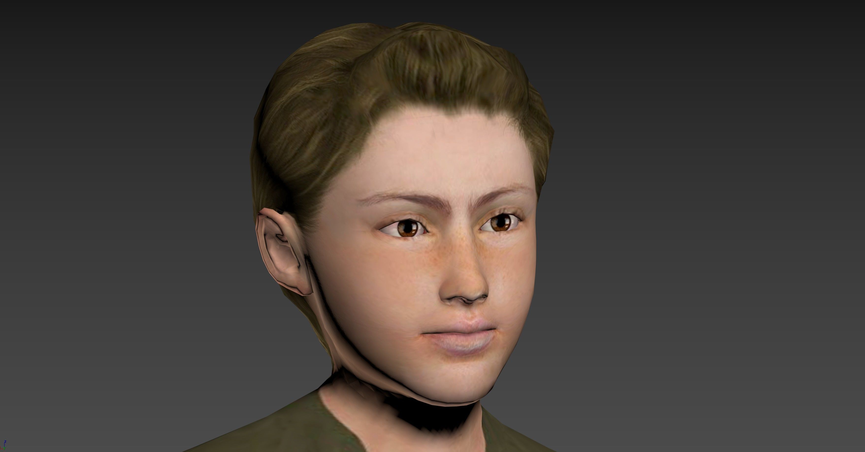 Couple - Female and Male Character - Animated Low-poly 3D model_5