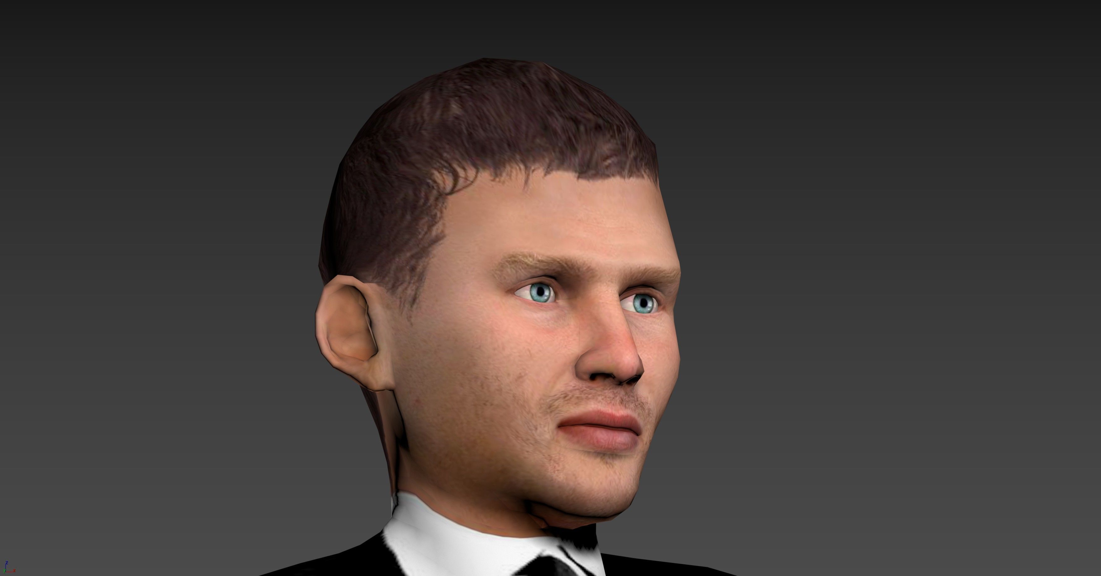 Couple - Female and Male Character - Animated Low-poly 3D model_4