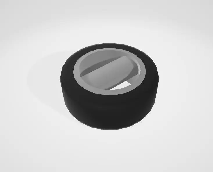 Wheel02 Free 3D model