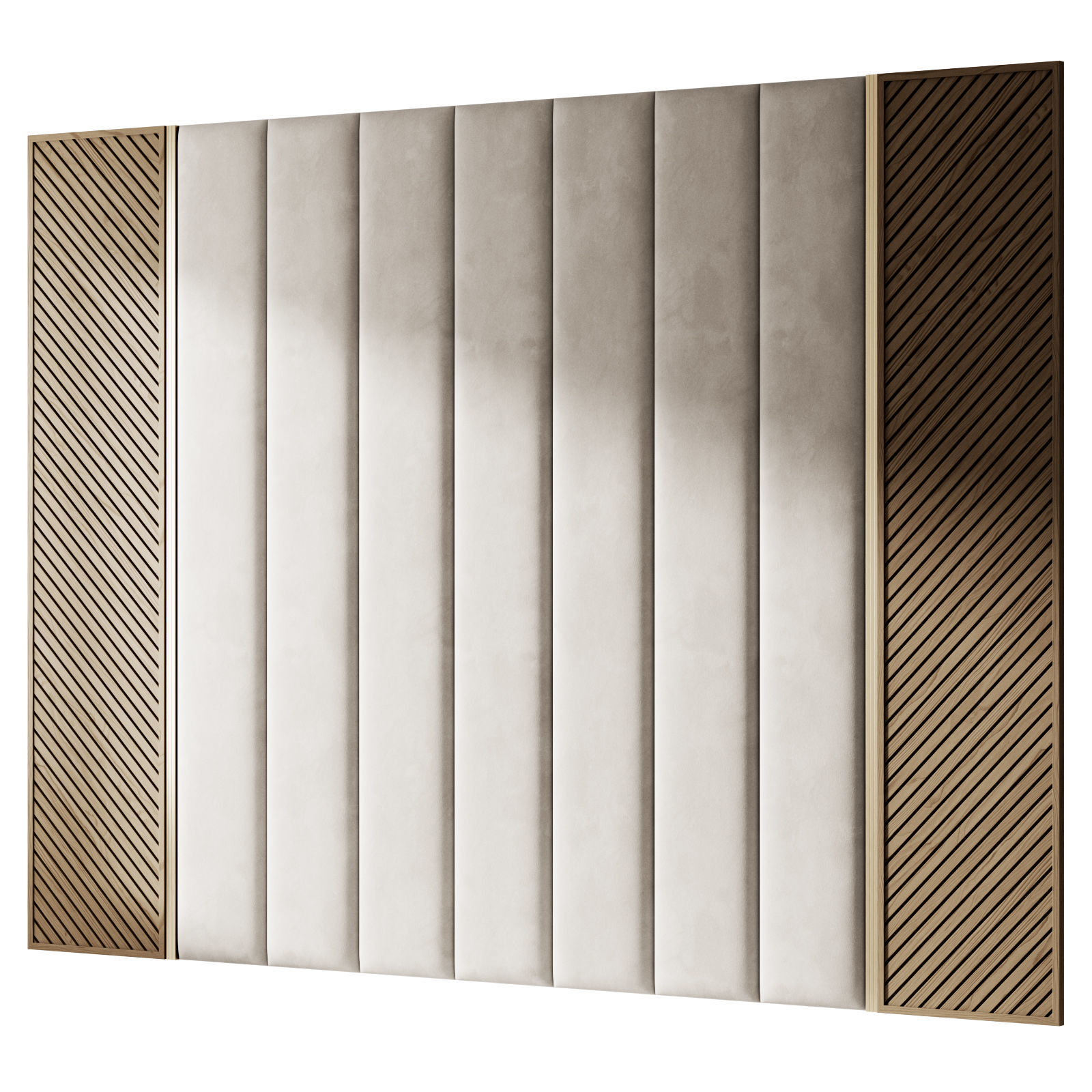 Decorative V10 Wall Panels 3D model_1