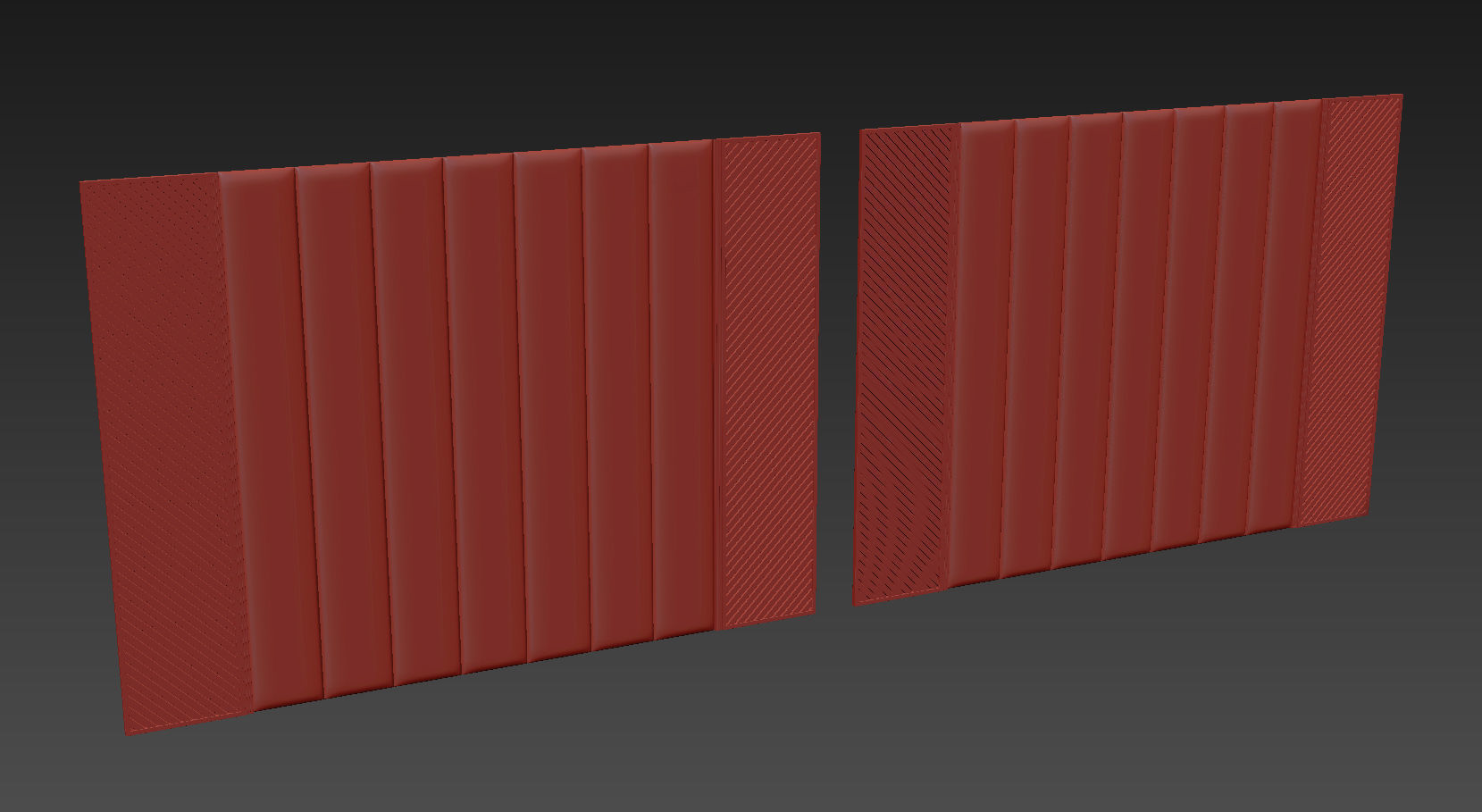 Decorative V10 Wall Panels 3D model_7
