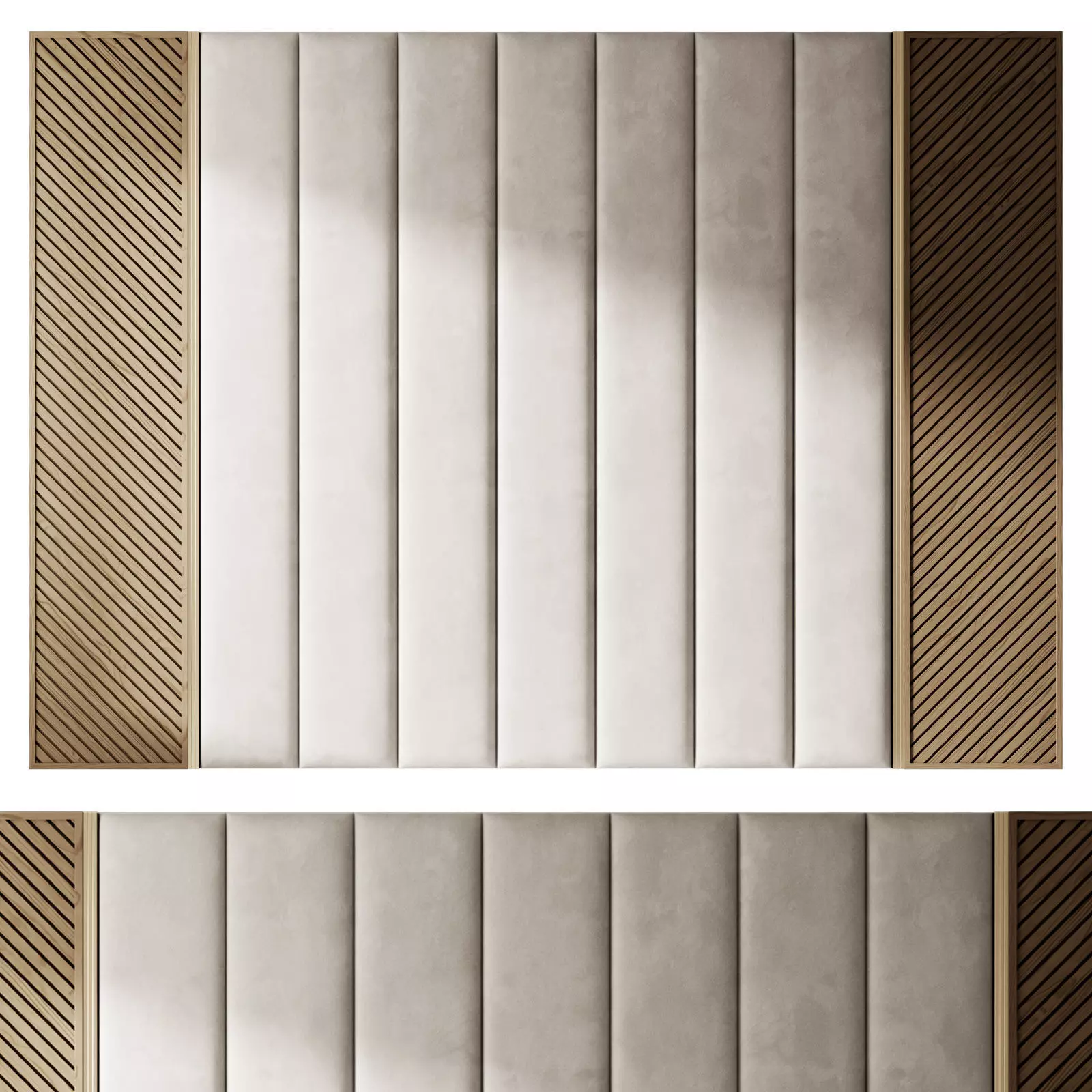 Decorative V10 Wall Panels 3D model_0