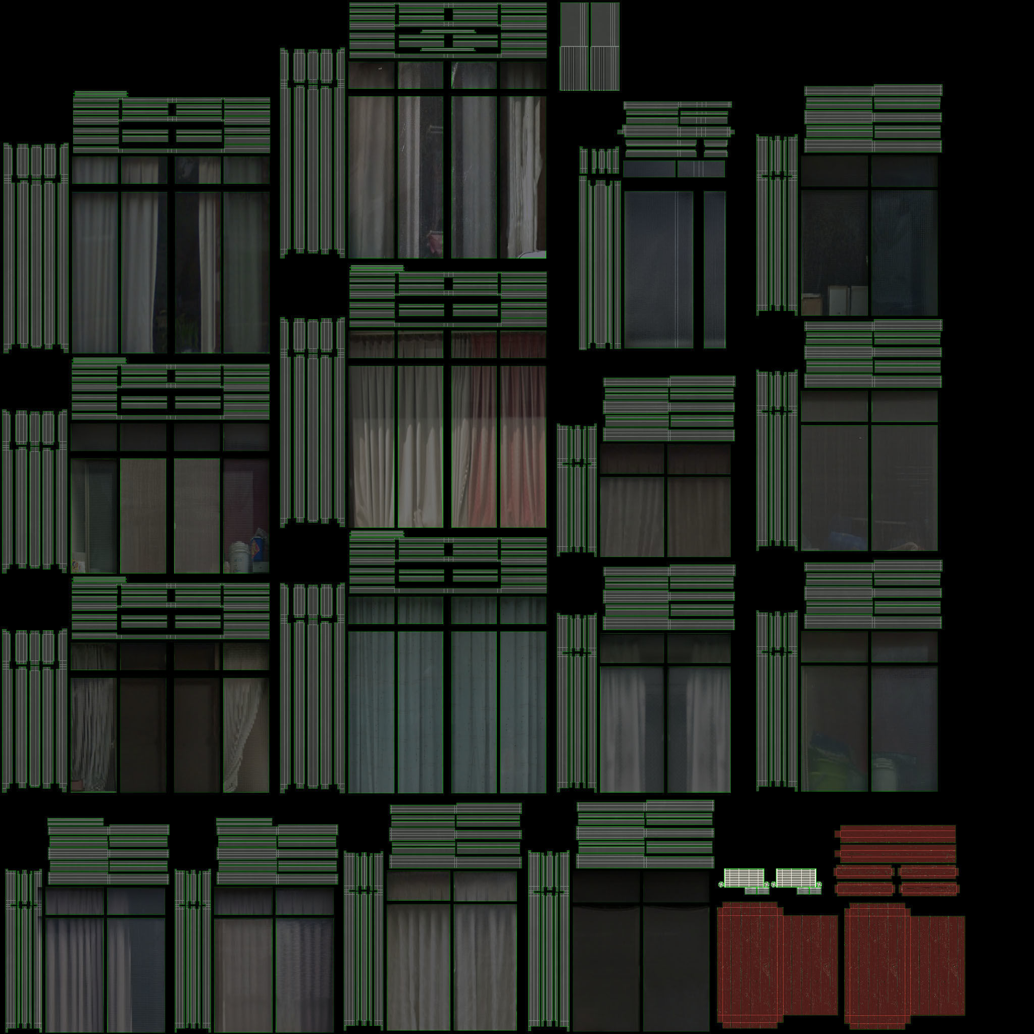 Taiwanese Building 13 Low-poly 3D model_28