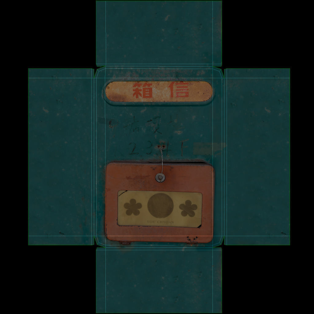 Taiwanese Building 13 Low-poly 3D model_30