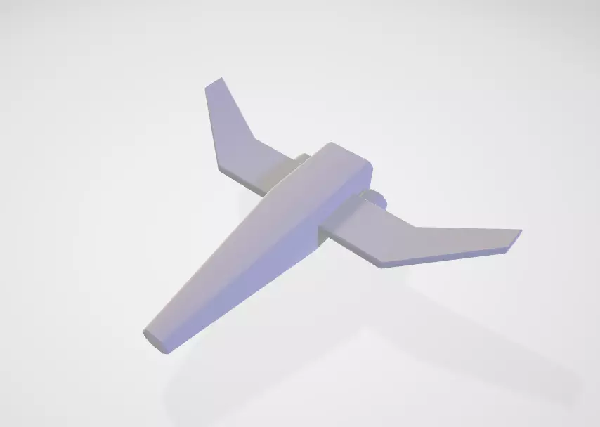 Low-poly alien spaceship Free 3D model