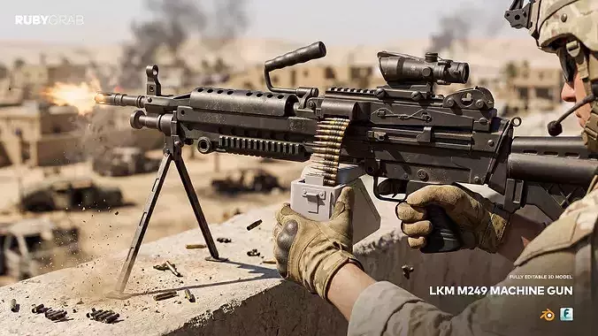 LKM M249 Machine Gun