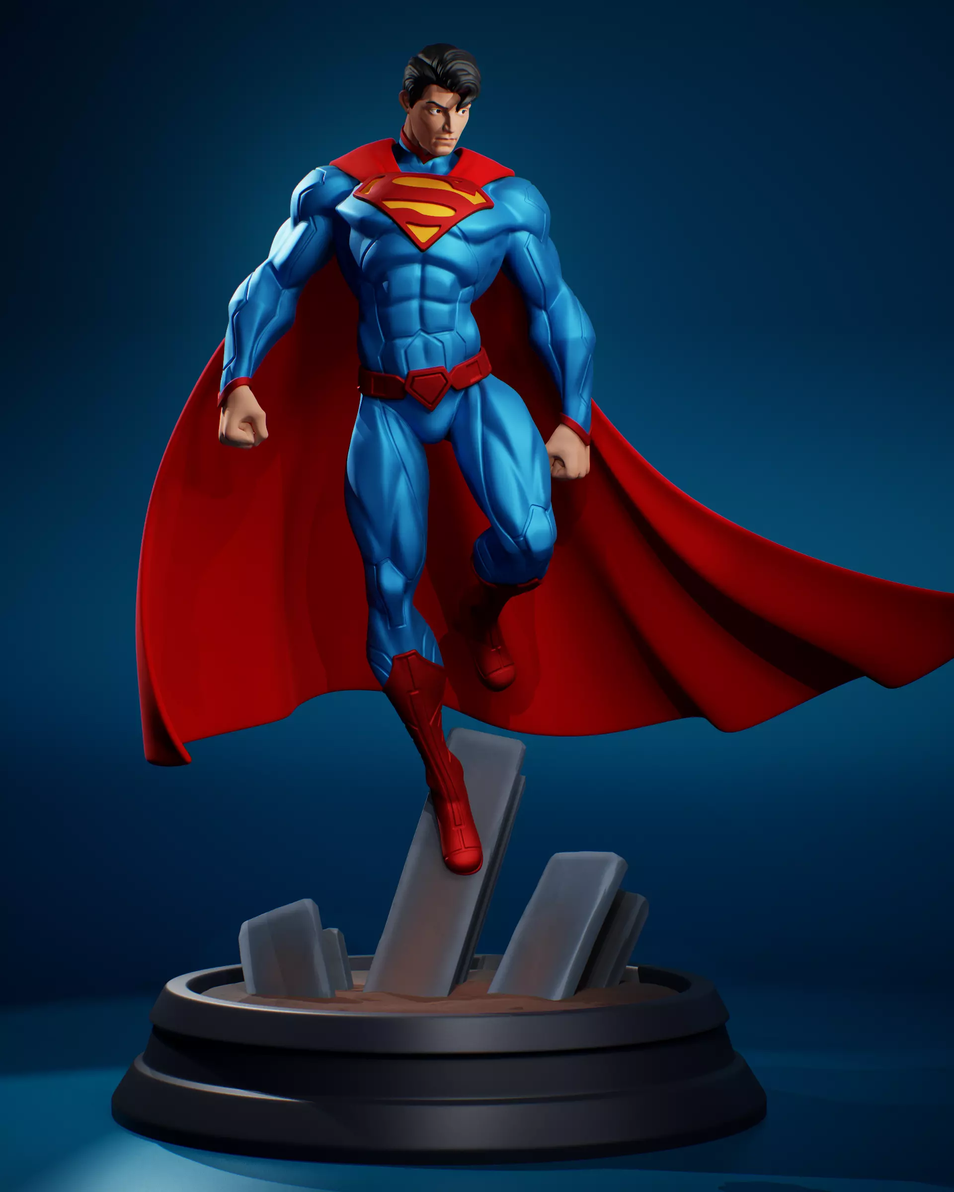 Superman 52 STL 3D print model_0