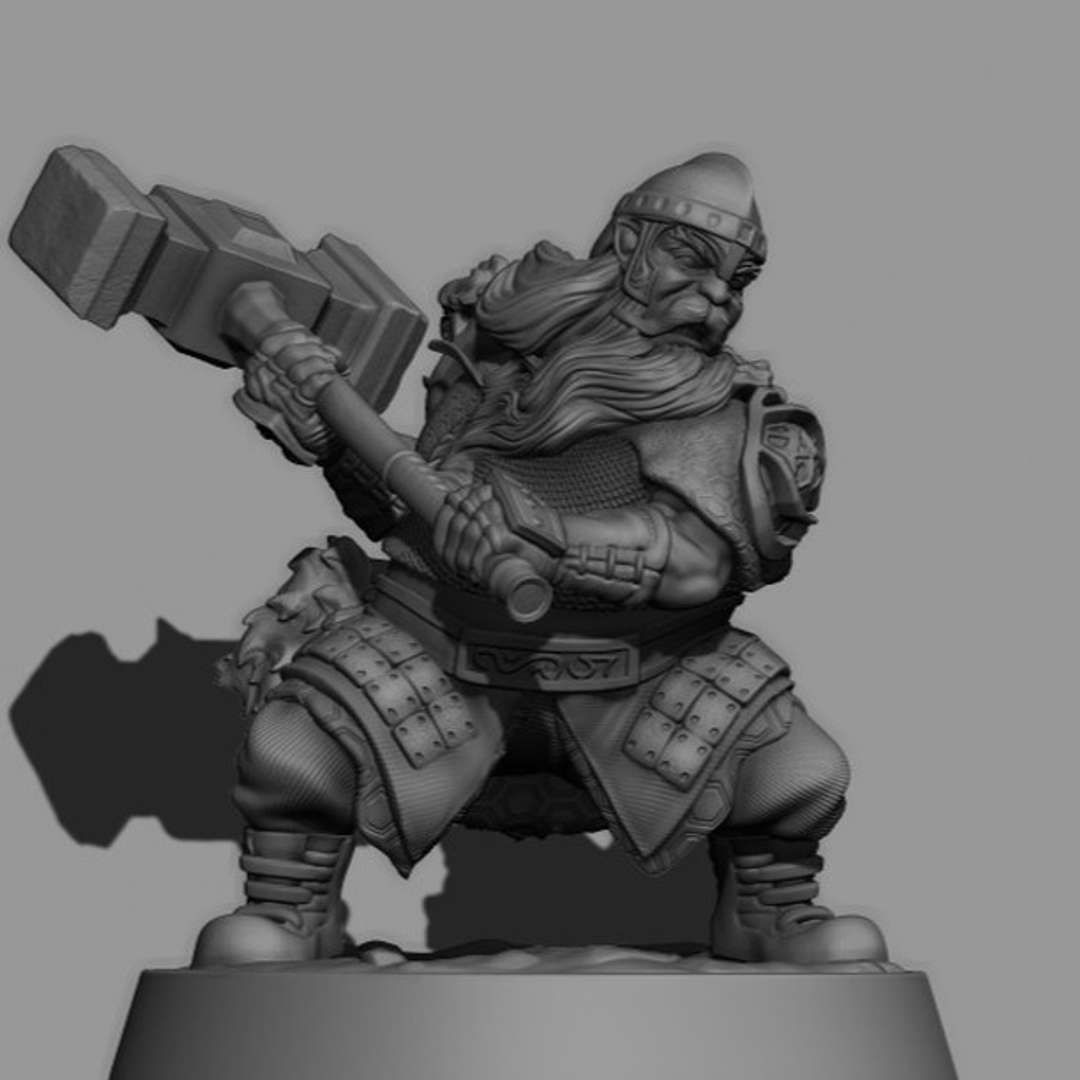  Anao Guerreiro miniatures 3D print model_1