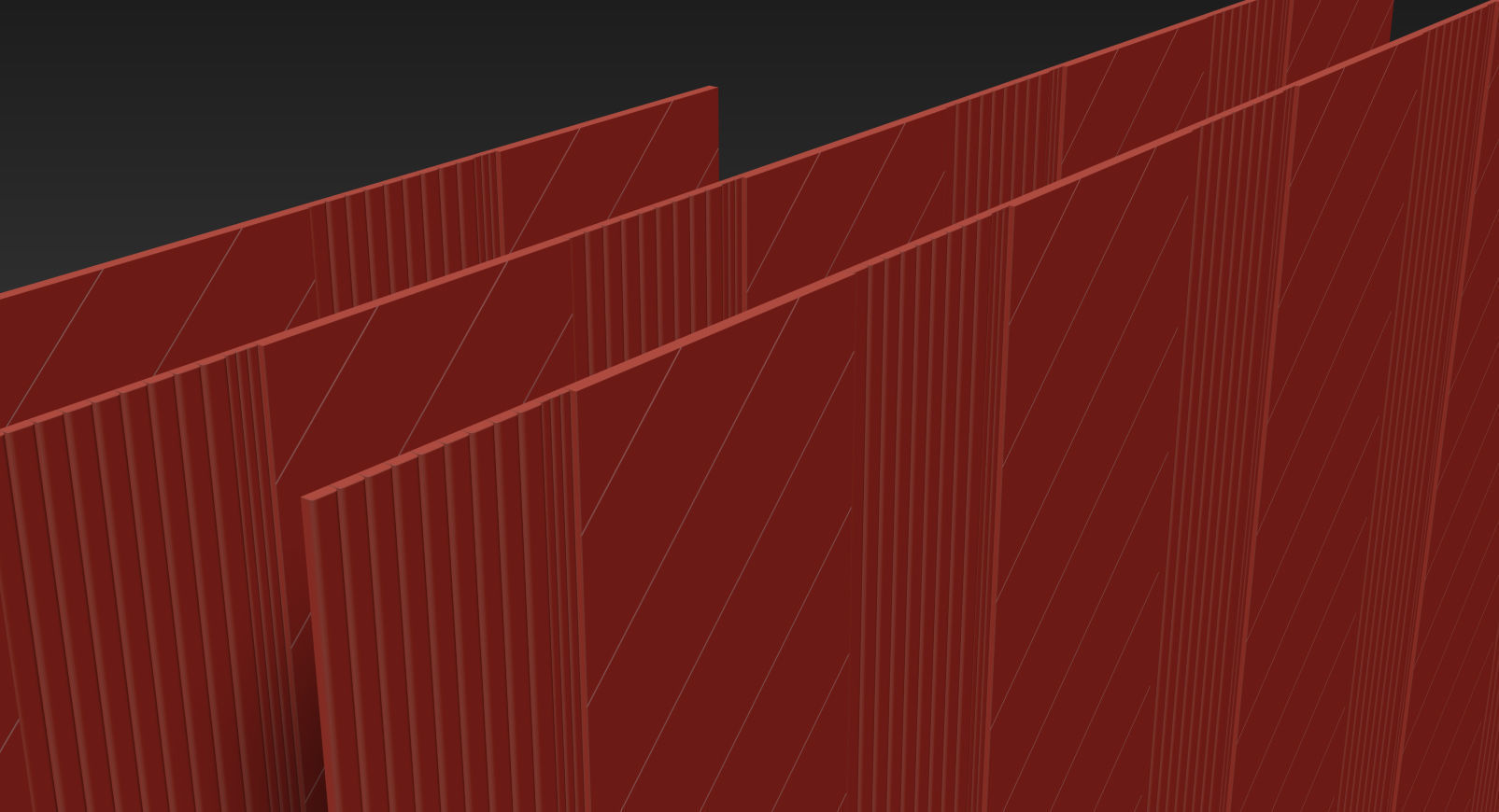 Decorative V11 Wall Panels 3D model_10