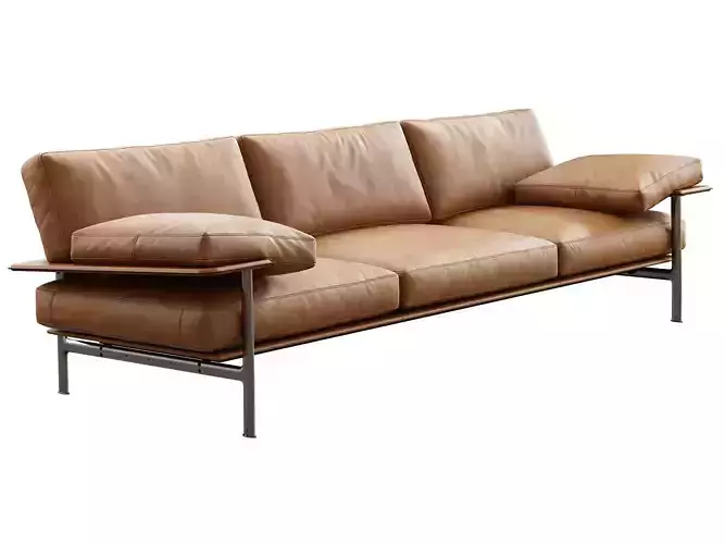 Diesis 277 3 Seater Sofa 3D model